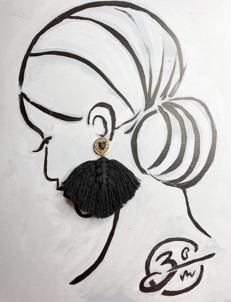 Chanel Flair with Black and Gold.