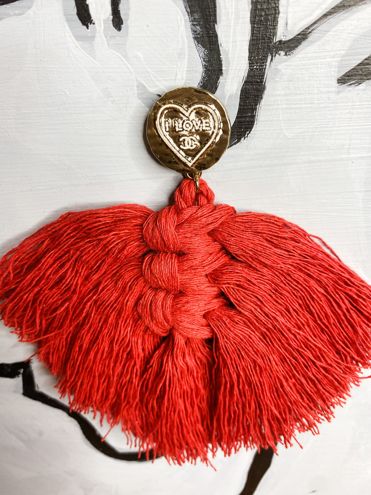 Louis Vuitton Flair with Red and Gold