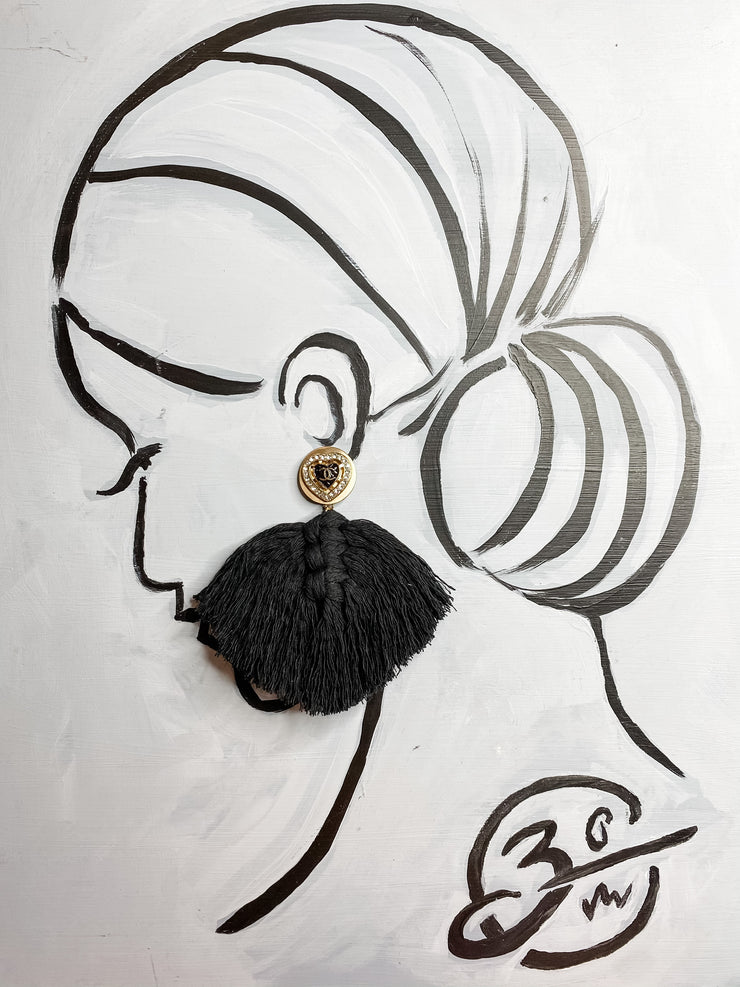 Chanel Flair with Black and Gold.