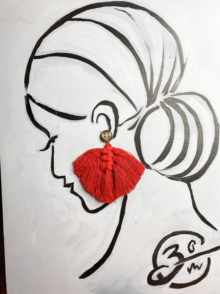 Louis Vuitton Flair with Red and Gold