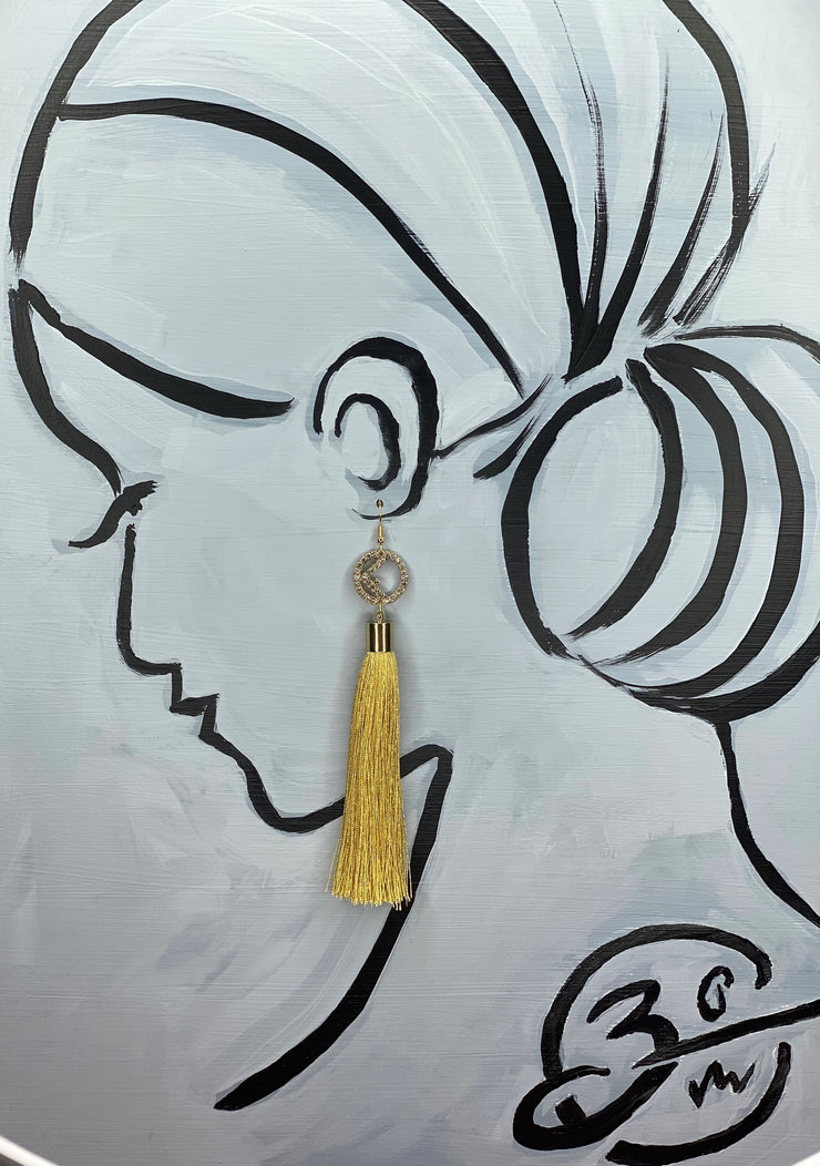 Fendi Gold Tassel